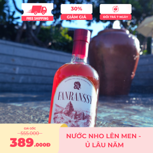 Nước nho lên men truyền thống